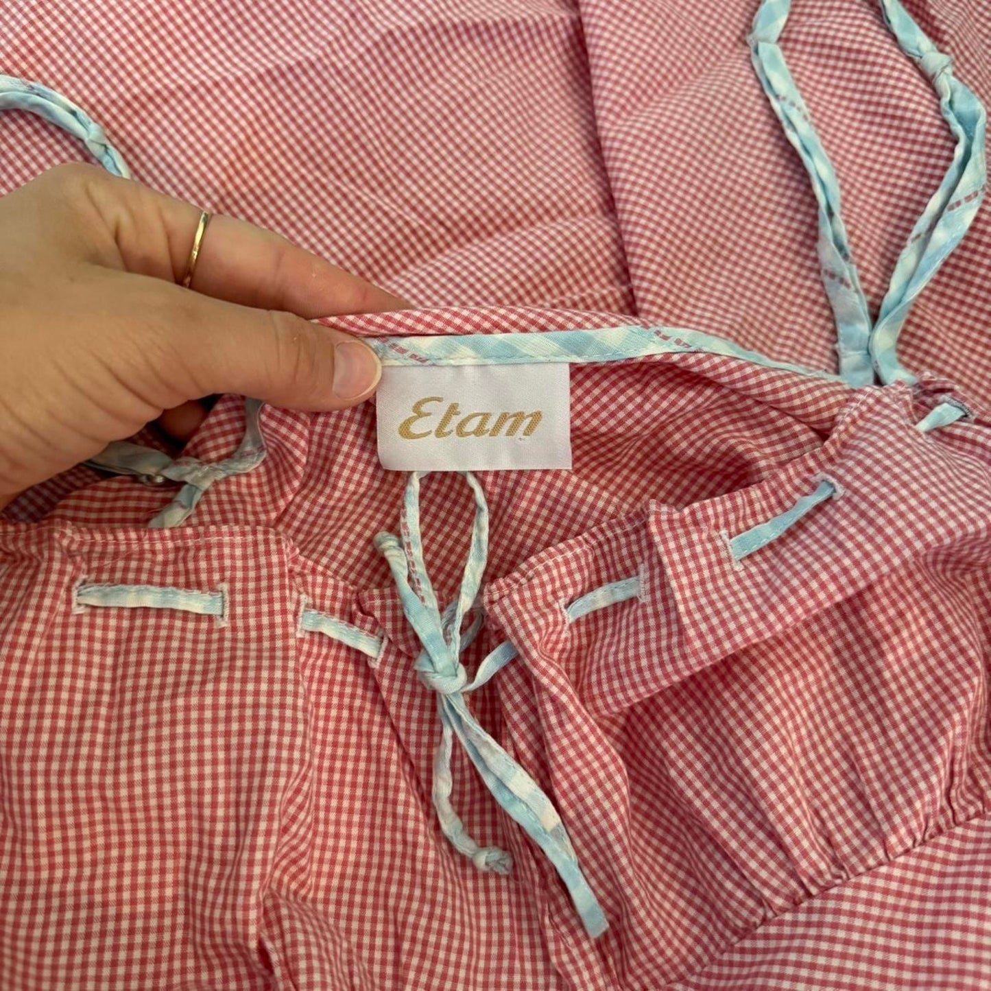 Pink vintage mini dress