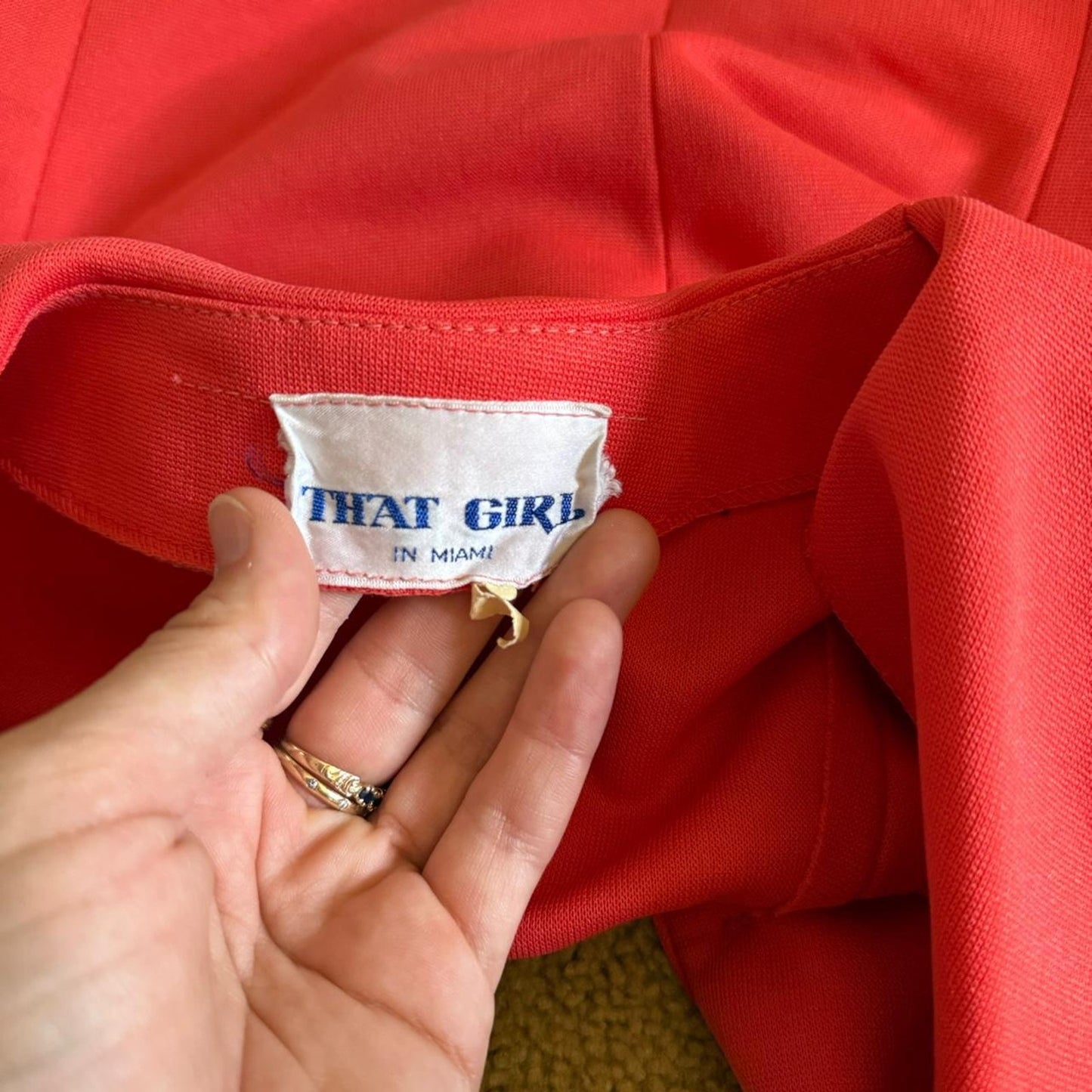 Red cropped blazer top