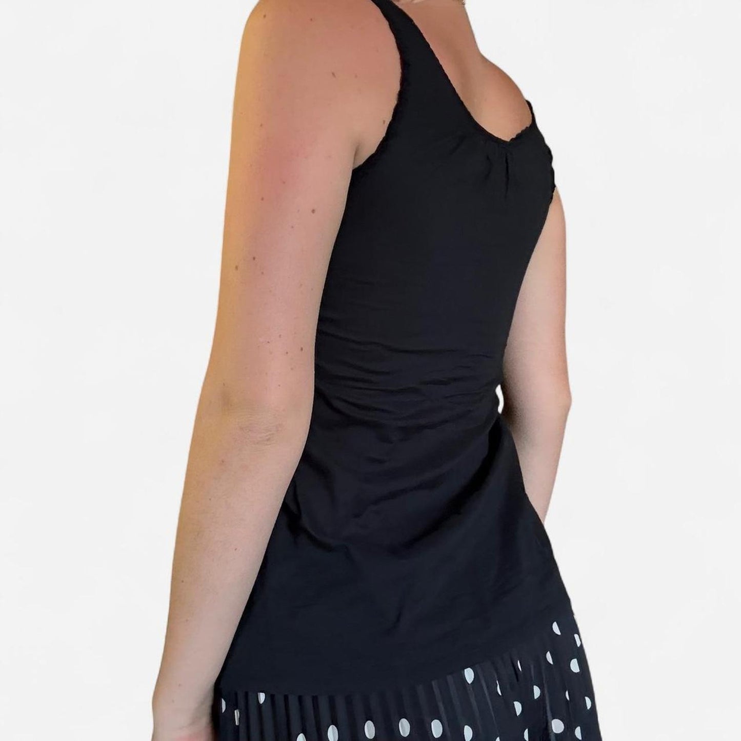 Black vintage tank top