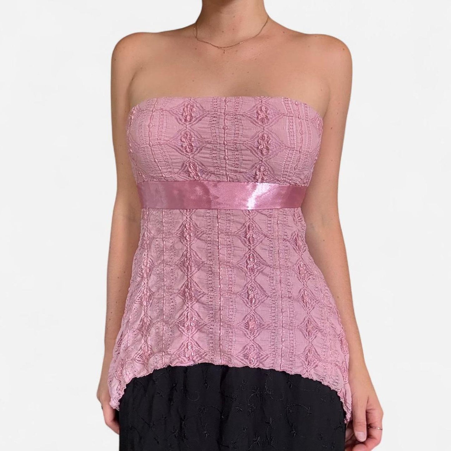 Pink mkm designs vintage strapless