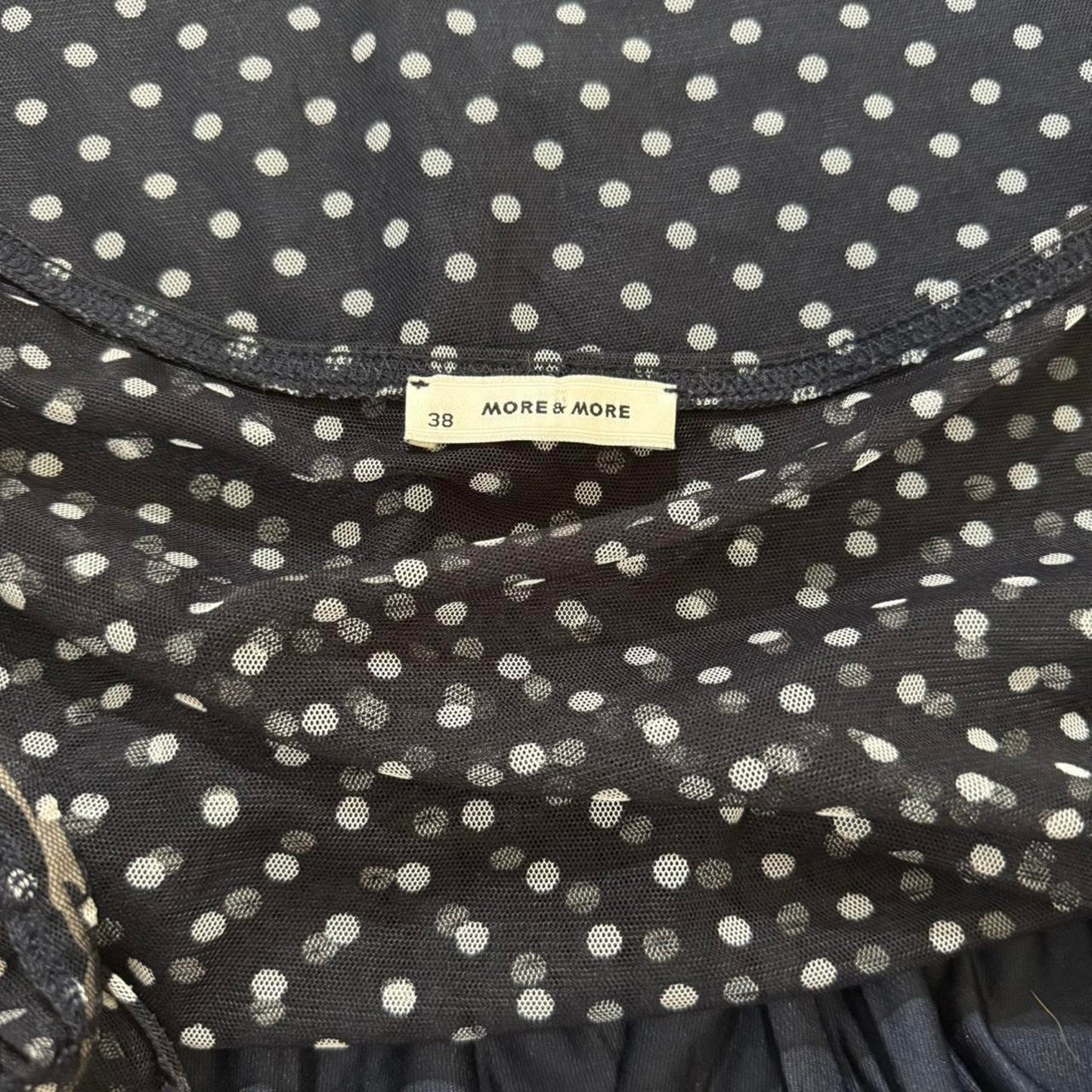 Black and white polka dot tank top