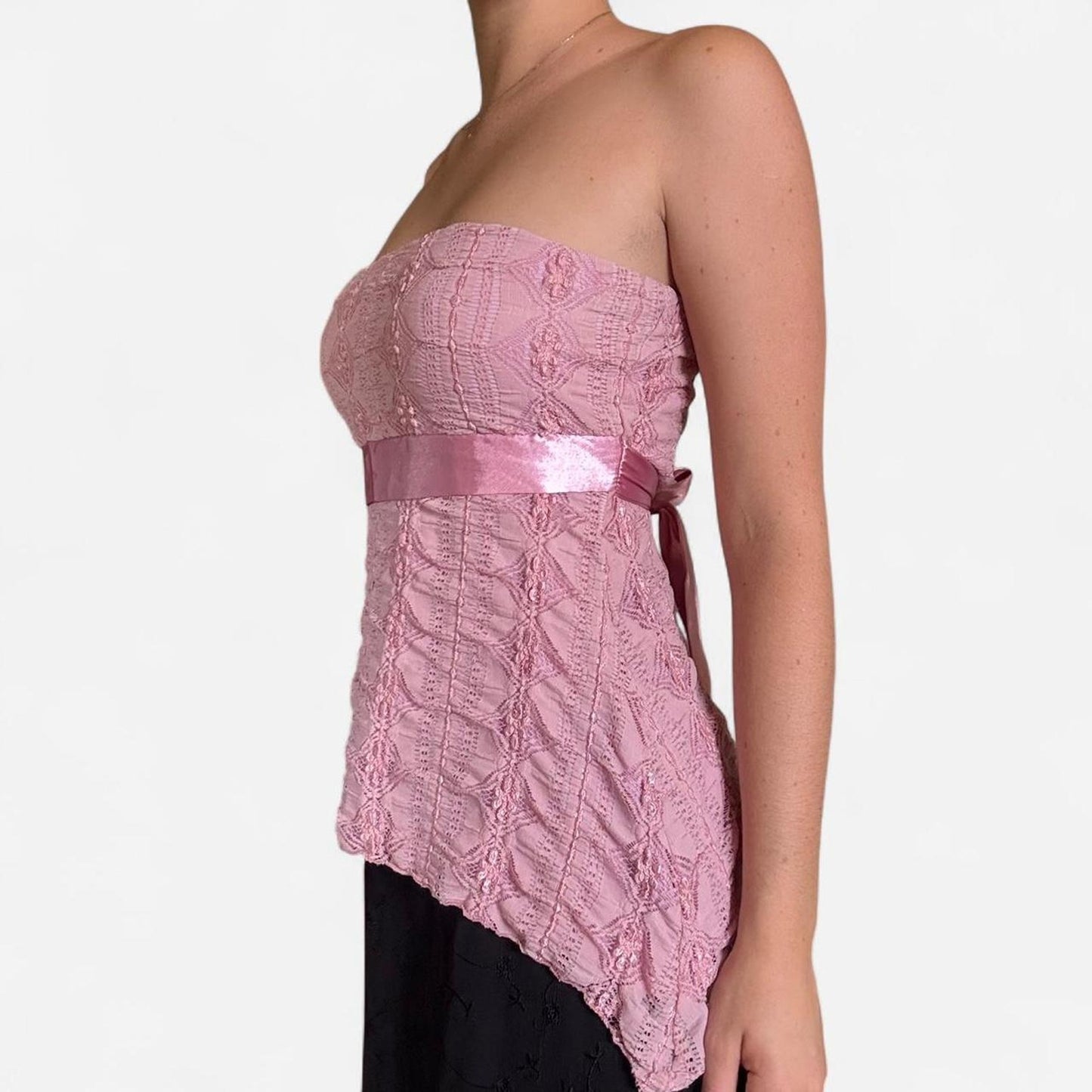 Pink mkm designs vintage strapless